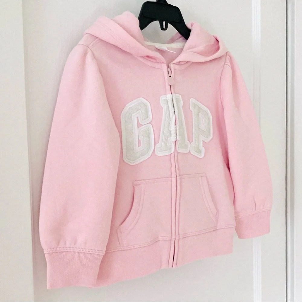 GAP Kids Light Pink Zip-Up Hoodie